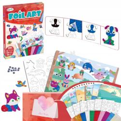 PLNADOAB Diy Foil Art Kreatív Szett Gyerekeknek Ajándék
