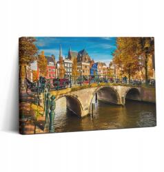 Wallfluent Fotó Vászonkép Falra Edzőterembe Őszi Chandra Amszterdam 30x20 cm (010030010150000074557)