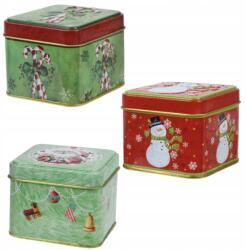 Kaemingk Gyertya Karácsonyi paraffin gyertya Vanilla Butter Cookies dobozban 8cm (8720194309230)