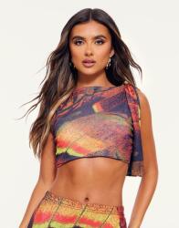 Prettylittlething Klasszikus, Vállatlan, Többszínű , Fazonos Prettylittlething Felső 44