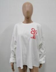  Basic Fehér Pamut Női Pulóver 38 M 1AAL