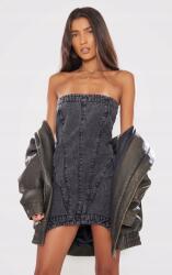 Prettylittlething IC33218 Ruha Mini Farmer Aszimmetrikus, Prettylittlething, Size L