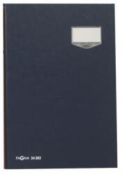 PAGNA Aláírókönyv, A4, 20 rekeszes, karton, PAGNA, kék (24202-02) - iroszer24