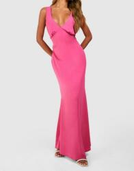 Boohoo Rózsaszín Ruha, Maxi, nyitott hát, Size 38