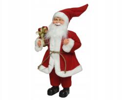 Decoris Mikulás figura karácsonyi ajándékkal (560142)