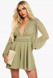 Boohoo LC83107 Boohoo Rövid Chiffon Overál Hosszú Ujjú (37) XL