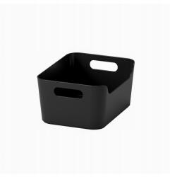 IKEA Uppdatera Doboz Tárolódoboz antracit 24x17 cm (805.040.49)