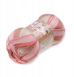 alize Bella Batik Fonal 100g/360m színes 5970 (BELLA BATIK 5970)