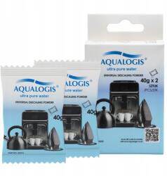 Aqualogis Vízkőoldó por kávéfőzőkhöz, vízforralókhoz és vasalókhoz 2x tasak 40g (ADS2)