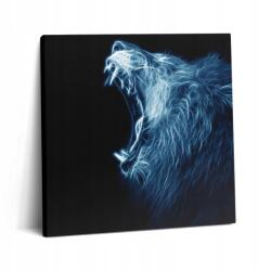 Wallfluent Vászonkép Dekoratív Edzőterem Vad beszéd Oroszlán test 60x60 cm (010030010270000074523)