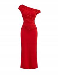 Shein Piros Aszimmetrikus Maxi Ruha 15 Y__170-176