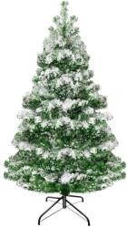  Karácsonyfa, Hótaposó Karácsonyfa, Műkarácsonyfa Zöld/fehér 120CM (4260692718300)