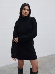 Pretty Lavish Fekete Kötött Ruha (xs) (596533)