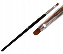 Satin Hibrid Gél Felhordó Ecset Kerek #4