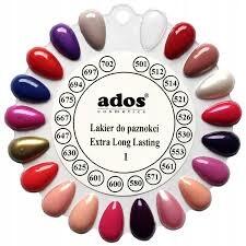 Ados long lasting körömlakk 694 j. piros