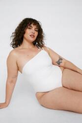 Nasty Gal Fehér Monokini One Shoulder (46) (468587)