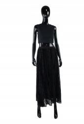 Silvian Heach Fekete Szoknya Feliratokkal (xs) (397536)