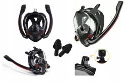  Teljes arcú búvármaszk, csővel GoPro Insta360 sznorkelezéshez (5906892112607)