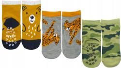 YOCLUB 17-19 Zokni 3PAK fiú Csúszásgátló Abs pamut Yoclub (wzór 629 sk-06c)