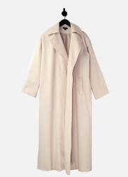 Prettylittlething Világos Bézs Hosszú Kabát (40) (563909)
