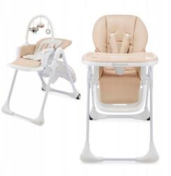 KinderKraft Összecsukható etetőszék 2in1 Babaágy Tummie Bézs (5902533925056)