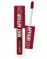 Bellaoggi Mat Affair 12H matt folyékony ajakrúzs No. 011 Red Affair (8028997107245)