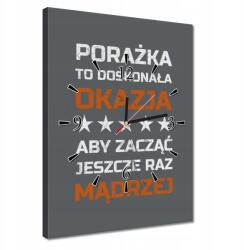 ZeSmakiem Órák 30x40 A kudarc egy lehetőség Bölcsesség (H10102M_Z1D_30x40cm AZ)