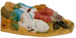 Włoska Karácsonyi betlehem figura. - Alvó pásztor báránykával- 12cm magas figurákhoz (11151-40)