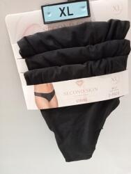  3PAK Scarlett Company Női tanga Varrat Nélküli Fekete Xl-es Méret (3004503)