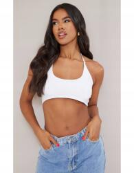 Prettylittlething Fehér Megkötős Felső (34) (564641)