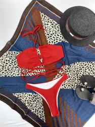 Shein Fürdőruha Alsó Bugyi Piros 40 L__L