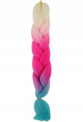 Smart Colours Szintetikus Haj Mesterséges Színes Copfok Felcsatolható Copfok 3-24