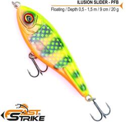 Fast Strike Vobler Fast Strike Ilusion Slider Floating, Culoare PFB, 9cm, 20g (4006837183653)