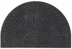 Multyhome Lábtörlő Félkör alakú 60x90 Sötétszürke