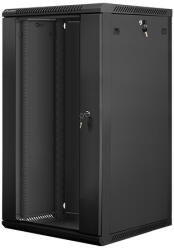Lanberg WF01-6622-10B 22U Falra szerelhető Fekete (WF01-6622-10B)