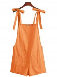 Shein Narancssárga Pamut Overál Xs Vlw