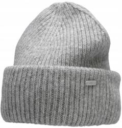 4F Női téli meleg sapka beanie roz. S (H4Z22 CAD005)