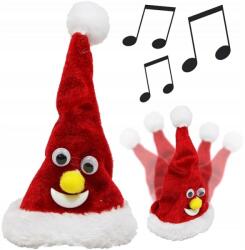 BNTrade Vicces Kütyü Karácsonyra Táncoló Mikulás Sapka Ajándék Dekoráció (czapka mikołaja)
