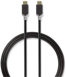 Nedis CCBW64700AT10 USB kábel USB 3.2 Gen 2 (3.1 Gen 2) 1 M USB C Antracit (CCBW64700AT10) - compzone