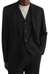 Reserved LC46213 Férfi Blézer Fekete Csíkos Gombos Regular Fit (26) 54