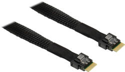 Inter-Tech SFF-8654 4i 0, 7 M 24 Gbit/s Fekete (88885671)