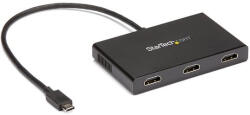 StarTech MSTCDP123HD video digitalizáló adapter 3840 x 2160 pixelek Fekete (MSTCDP123HD)