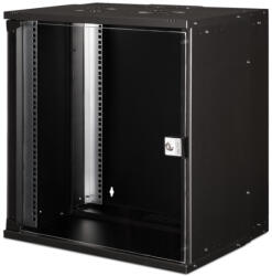 ASSMANN DN-49207 állvány 12U Falra szerelhető állvány Fekete (DN-49207) - compzone