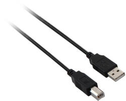 V7 V7N2USB2AB-05M USB kábel USB 2.0 5 M USB A USB B Fekete (V7E2USB2AB-05M)
