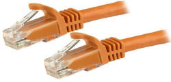 StarTech N6PATC1MOR hálózati kábel Narancssárga 1 M Cat6 U/UTP (UTP) (N6PATC1MOR) - compzone