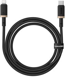 Baseus Dura Type C fast charging cable for iP 20 W 1 m Black, Gold (P10377800U01-00)