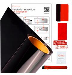 Solar Systems Szélvédő sötétítő fólia 50% 3m/75cm Hőre zsugorodó Autóhoz (Do Przyciemniania Szyb FX 50% 3m//75cm Solar)