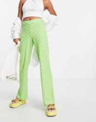  Topshop Petite Zöld Mintás Nadrág (36) (527331)