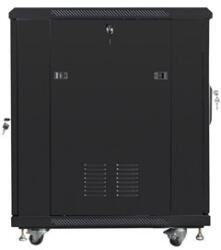 Lanberg FF01-6815-23B állvány 19U Szabadonálló állvány Fekete (FF01-6815-23B) - compzone