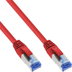 InLine 76814R hálózati kábel Vörös 1, 5 M Cat6a S/FTP (S-STP) (76814R)